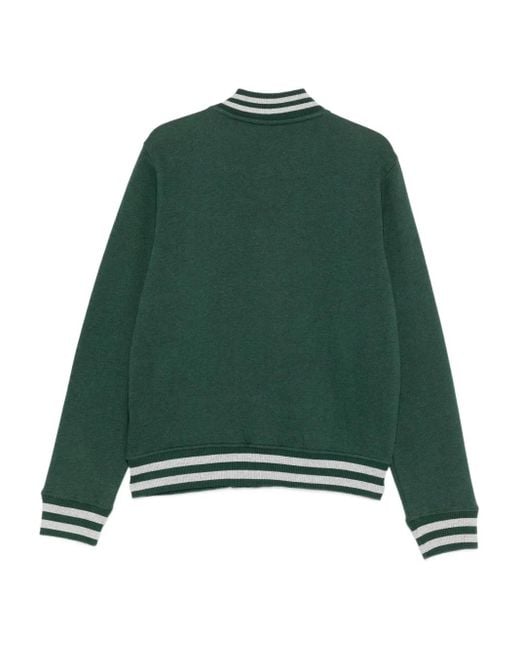 Superdry Green Striped Bomber Jacket for men