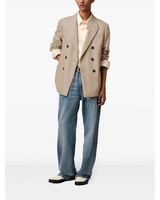 AMI Natural Mini Slit Jacket for men