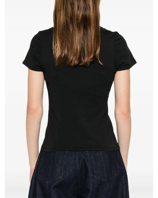 Viktor & Rolf Black Crew-Neck T-Shirt