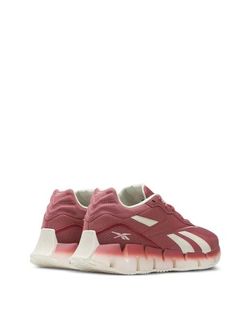 Reebok Pink Zig Dynamica 4 Sneakers