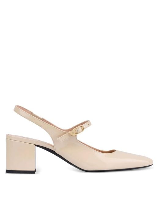 Love Moschino Natural Strap Pumps