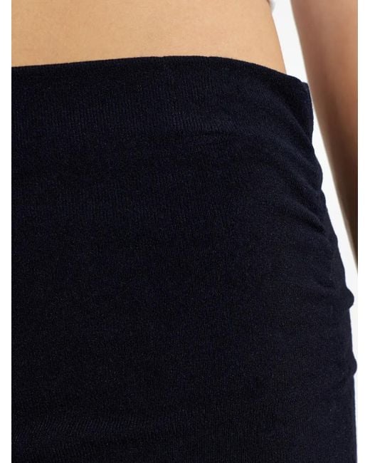 DSquared² Blue Slit Maxi Skirt