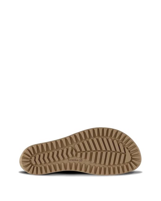 Be Lenka Brown Ribbed-Panel Ankle Boots