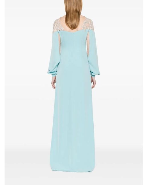 Cristallini Blue Rafaela Gown