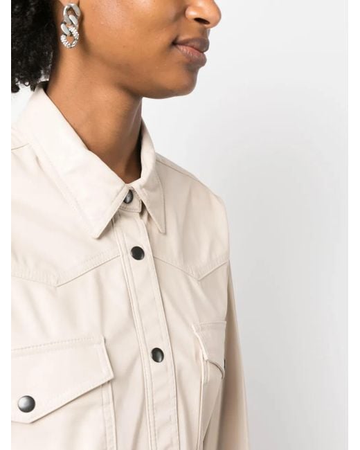 Isabel Marant Natural Berny Shirt