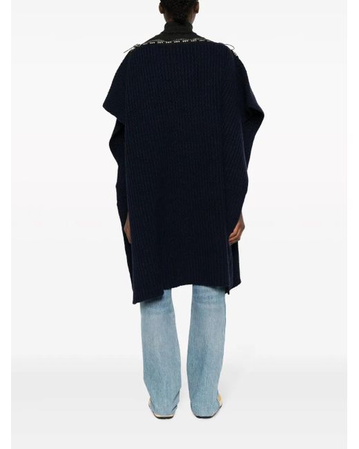 A.P.C. Blue X Jw Anderson Ribbed Kaftan