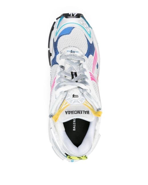 Balenciaga Multicolor Runner Panelled Sneakers for men