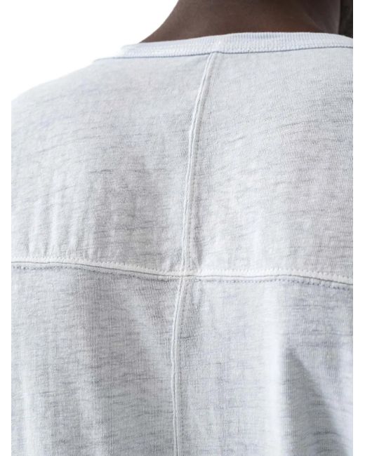 Maharishi Kurzärmeliges T-Shirt mit Nahtmitte in Blue für Herren