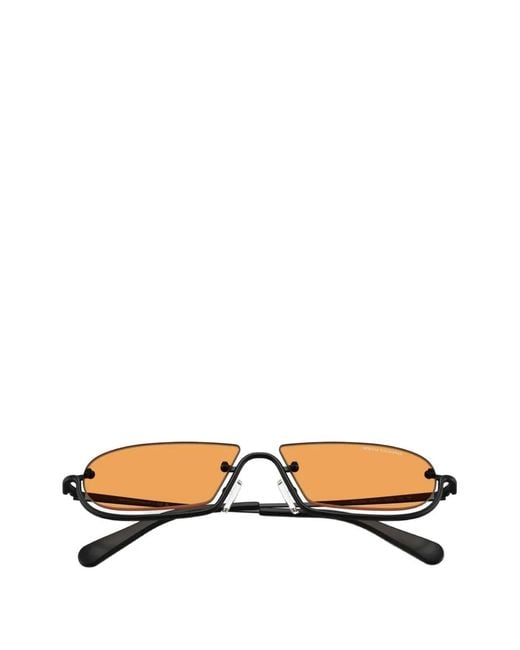 ARMANI EXCHANGE Metallic Lunettes De Soleil À Monture Géométrique for men