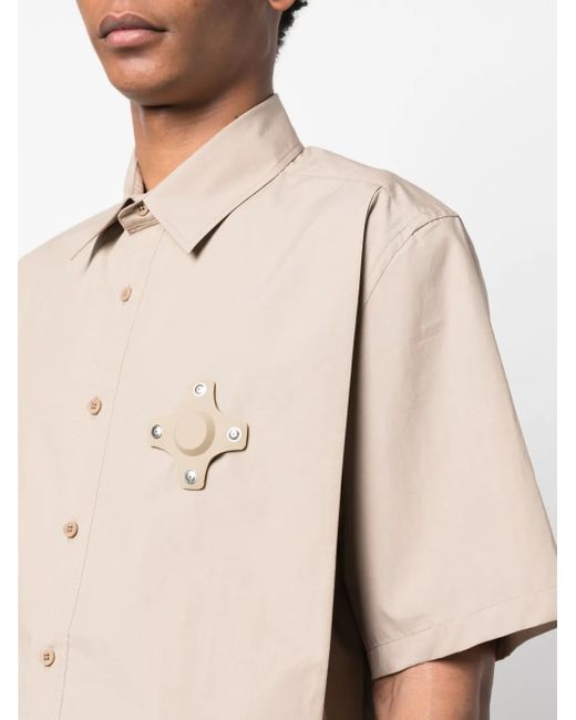Craig Green Natural Appliqué Short Sleeve T-Shirt for men