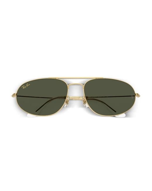 Ray-Ban Green Explorer Iv Oval-Frame Sunglasses