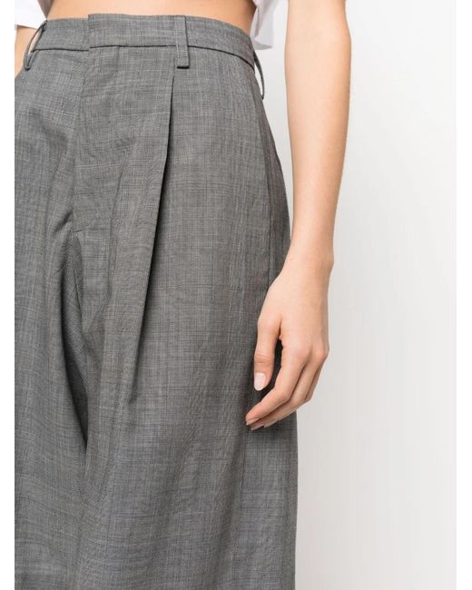 R13 Formele Shorts in het Gray