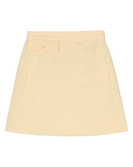 Aspesi Natural Abigayle Mini Skirt