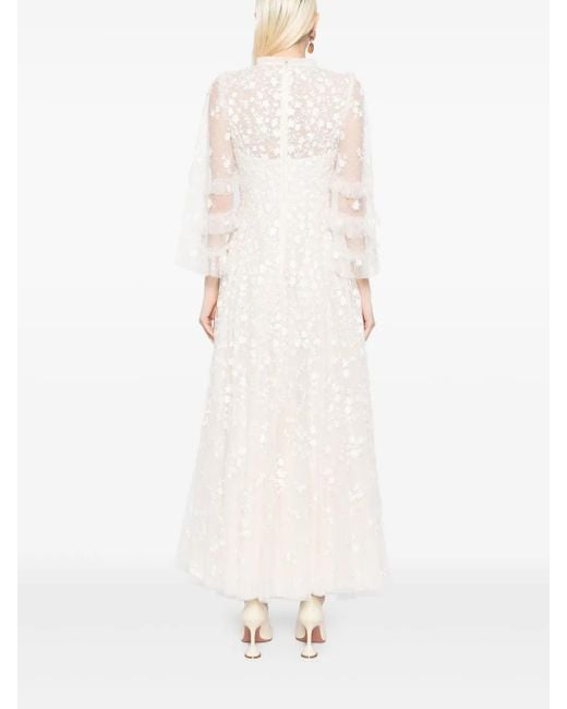 Needle & Thread Everett Bloom ドレス White