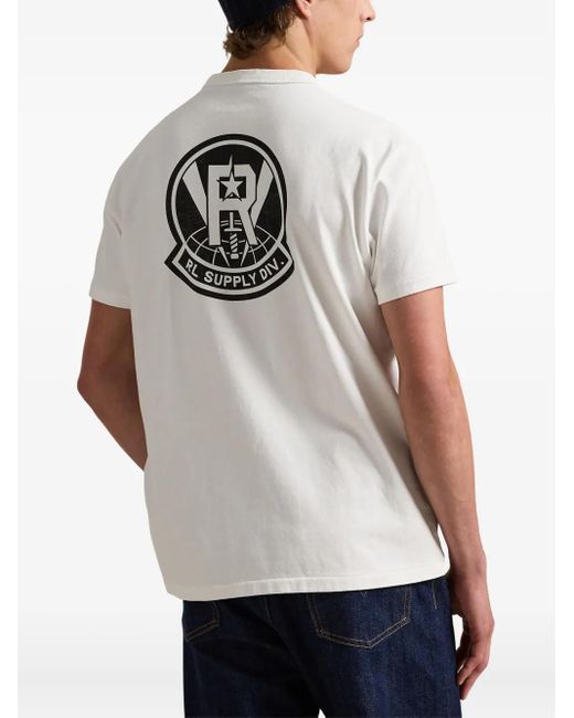 Polo Ralph Lauren White Crew-Neck T-Shirt for men