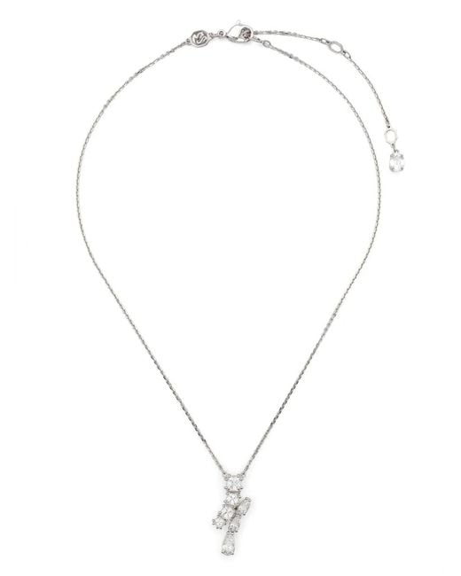 Swarovski White Matrix Pendant Necklace