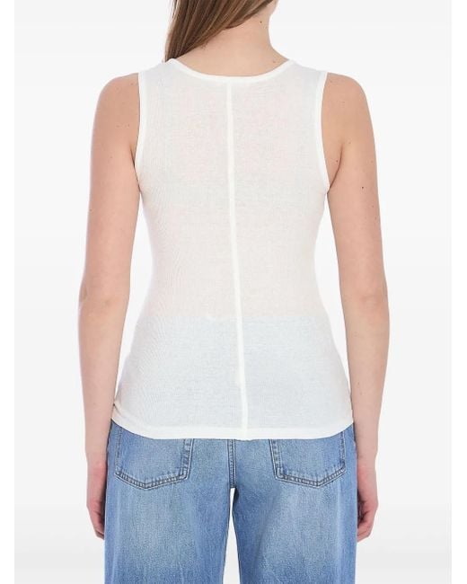 The Row Mansel Tanktop in het White