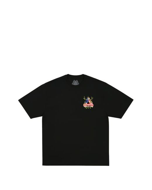 Palace Black T-Shirt King Tri for men