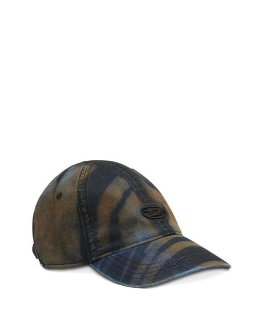 DIESEL Brown C-Hupa Cap for men