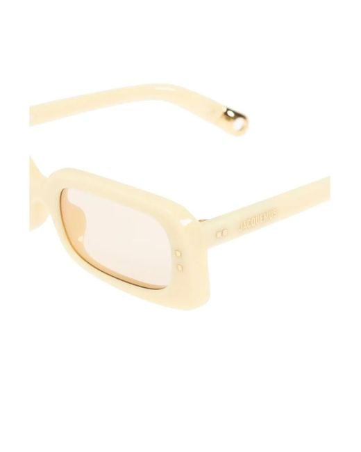 Jacquemus Natural Sunglasses