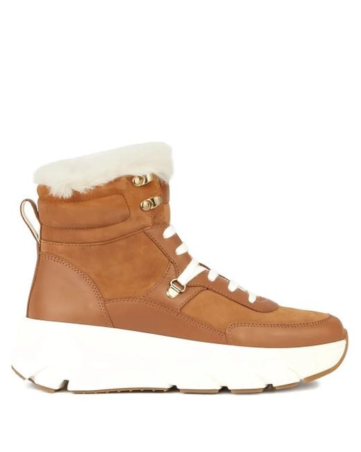 Geox Diamanta Boots Brown