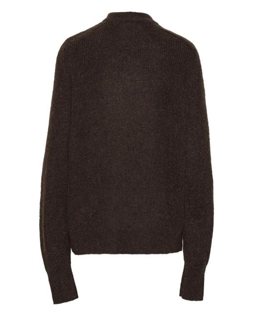 ROTATE BIRGER CHRISTENSEN Trui Met Ronde Hals in het Black