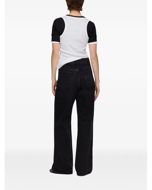 Ganni Blue Izey Boyfriend Jeans