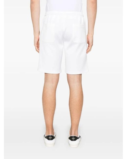 Eleventy White Jersey Shorts for men