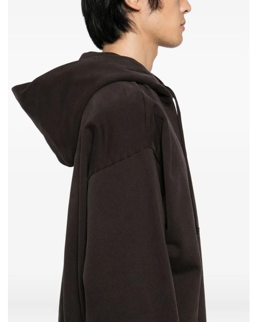 Agolde Black Salford Hoodie for men