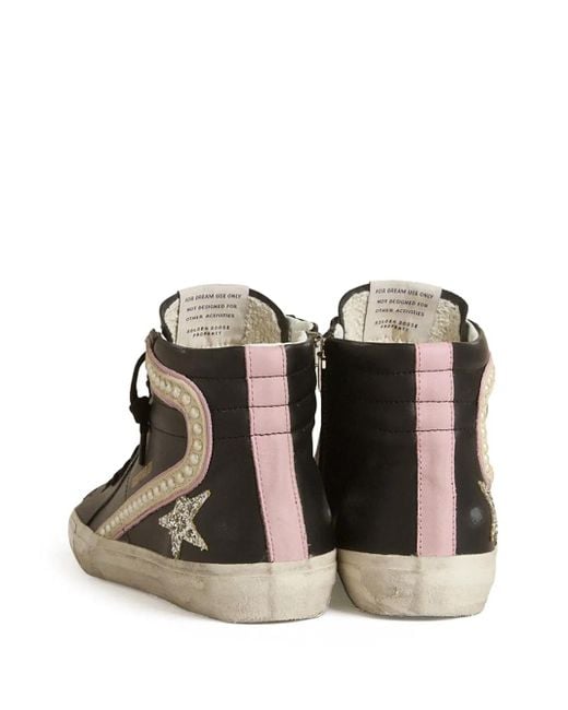 Sneakers Slide Ltd di Golden Goose Deluxe Brand in Brown