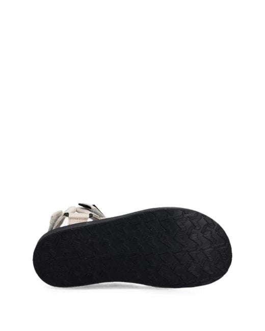 Jack Wolfskin White Taiga Touch-Strap Sandals