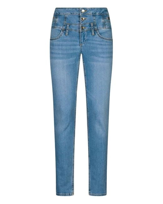Liu Jo Blue High-Waist Skinny-Cut Jeans