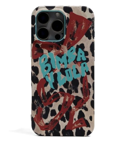 Étui Pour Smartphone À Imprimé Léopard Bimba Y Lola en coloris Blue