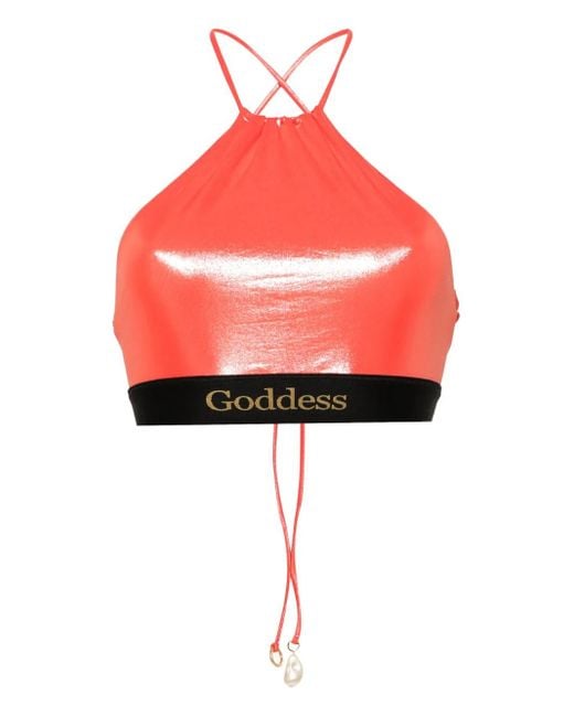 Maria Lucia Hohan Red Haut De Bikini Zaha