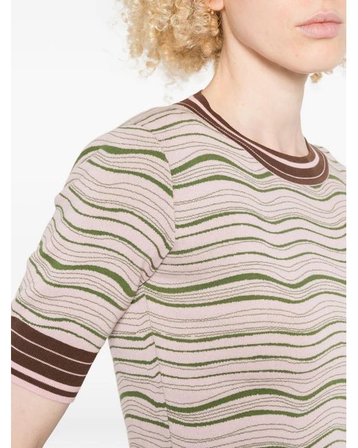 Marni Natural Jacquard Logo Jumper