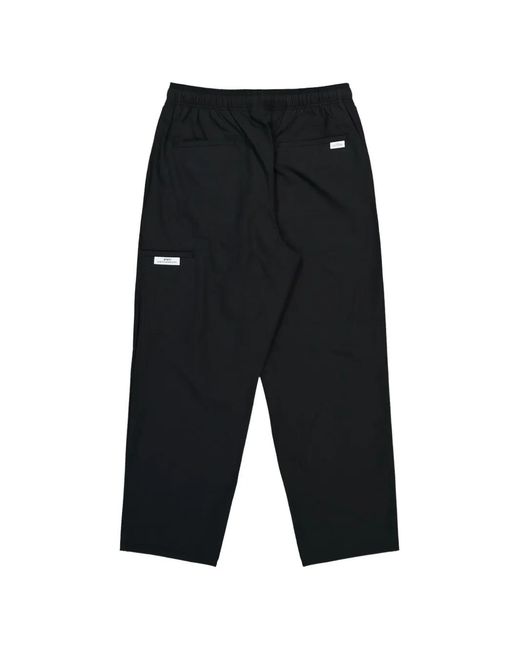 (w)taps White Ripstop Track Pants for men