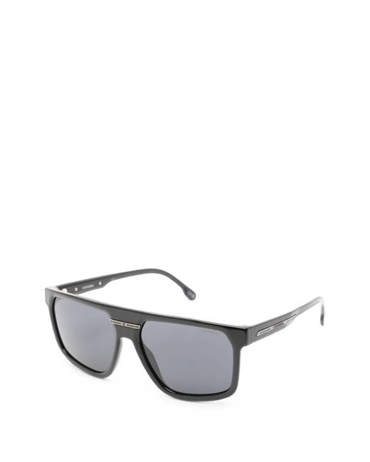 Carrera Gray Rectangle-Frame Sunglasses