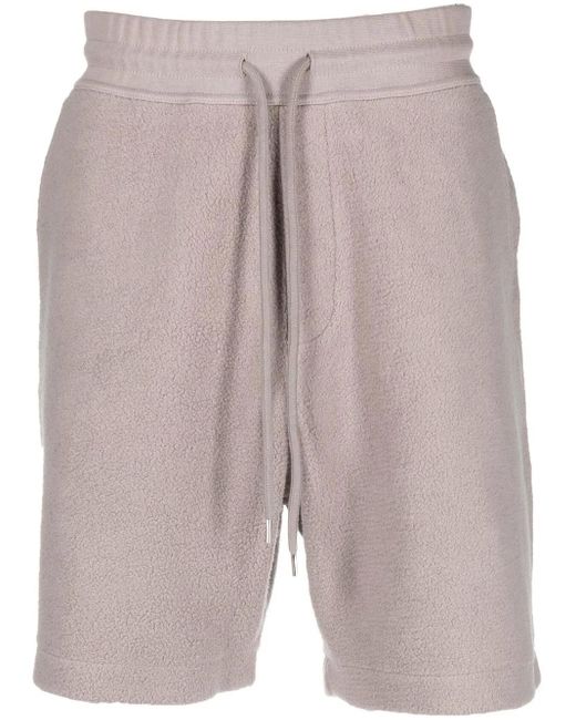 Vivienne Westwood Gray Drawstring-Waist Track Shorts for men