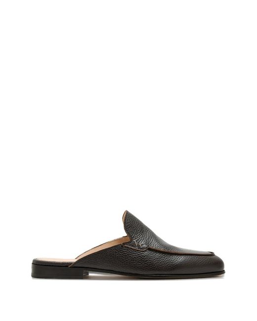 Forsa White Textured Stitched Loafers for men