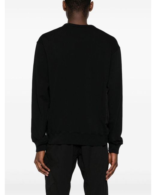 C P Company Sweater Met Klepzakken in het Black voor heren