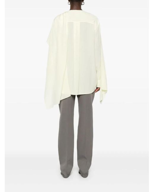 Calvin Klein Natural Kiki Layered Blouse