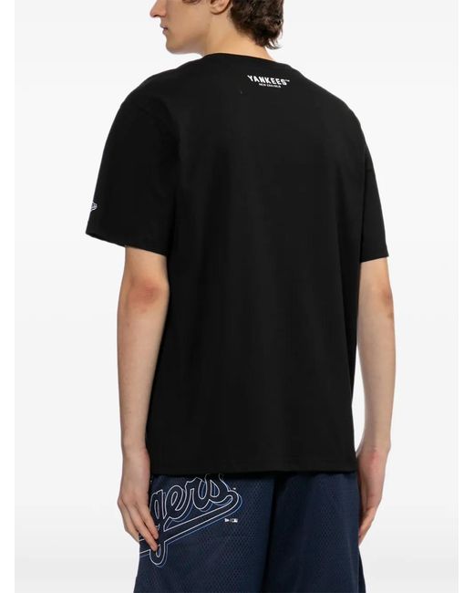 KTZ Black Ny Yankees T-Shirt for men