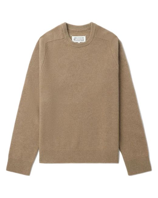 Maison Margiela Natural Wool Jumper