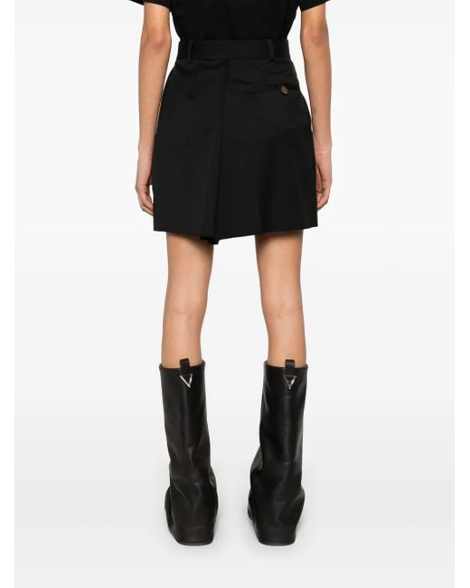 Moschino Black Virgin Wollshorts