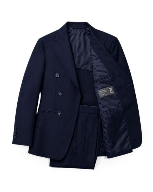 Franzese Collection Blue Costume Beckham À Boutonnière Croisée for men