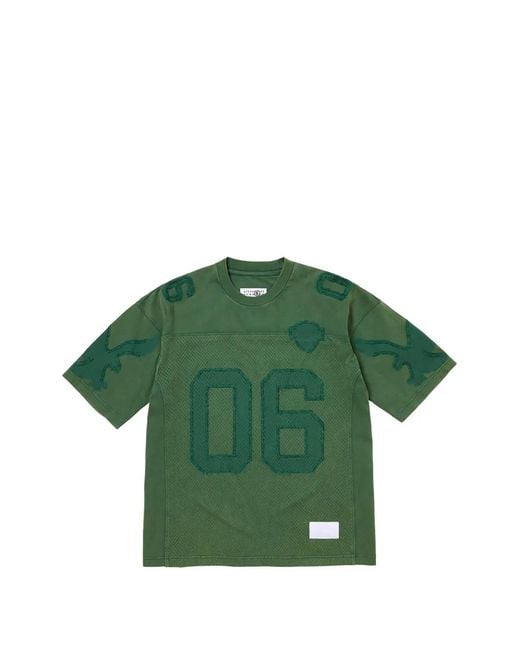 Supreme Green Crew-Neck T-Shirt for men