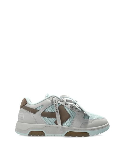 Off-White c/o Virgil Abloh Gray Out Of Office Sneakers