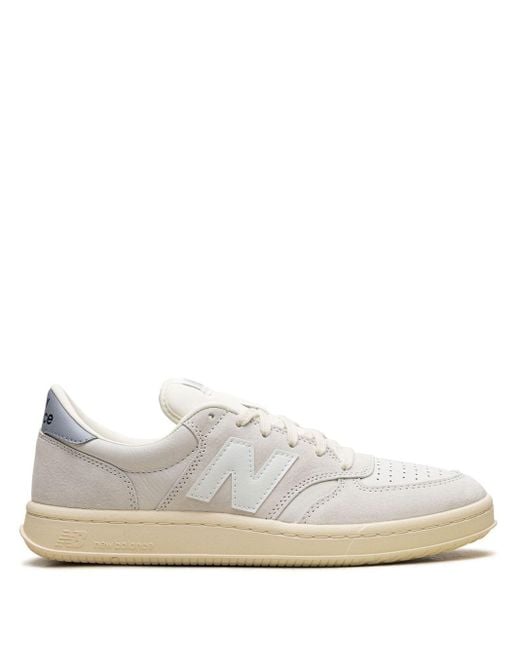 New Balance White T500 Low-top Sneakers for men