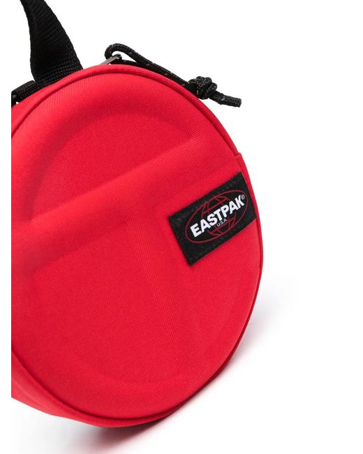 Eastpak Red X Telfar Logo-Embossed Shoulder Bag