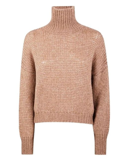Roberto Collina Natural Dolcevita Knitwear